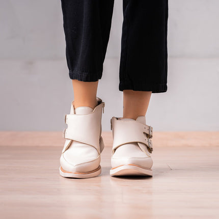 Botines Zomarth - Nude - Tienda Nébula