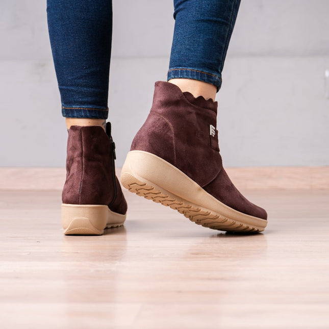 Botines Zury - Marrón - Tienda Nébula