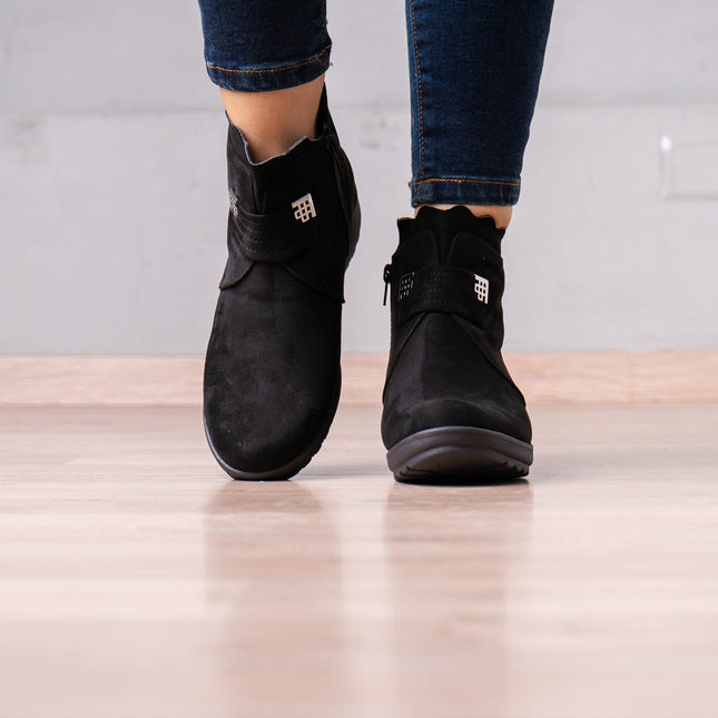 Botines Zury - Negro - Tienda Nébula