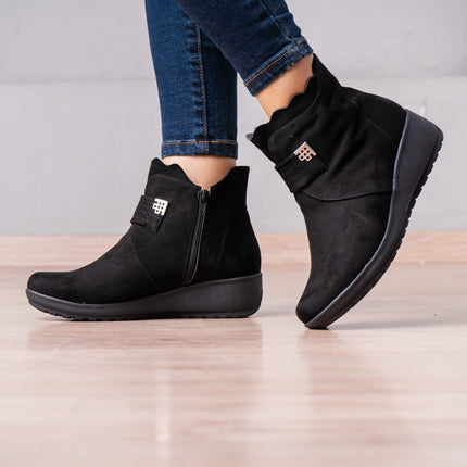 Botines Zury - Negro - Tienda Nébula