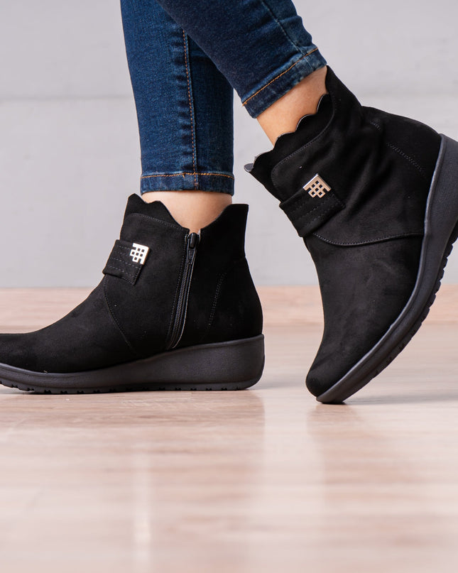 Botines Zury - Negro - Tienda Nébula