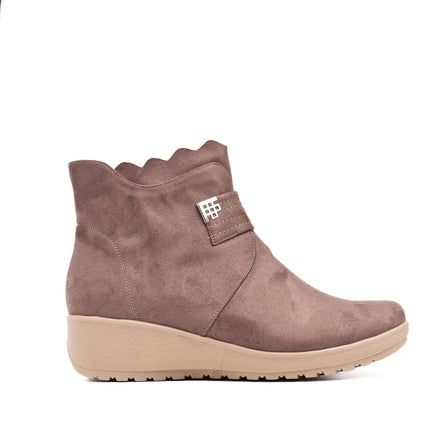 Botines Zury - Topo - Tienda Nébula