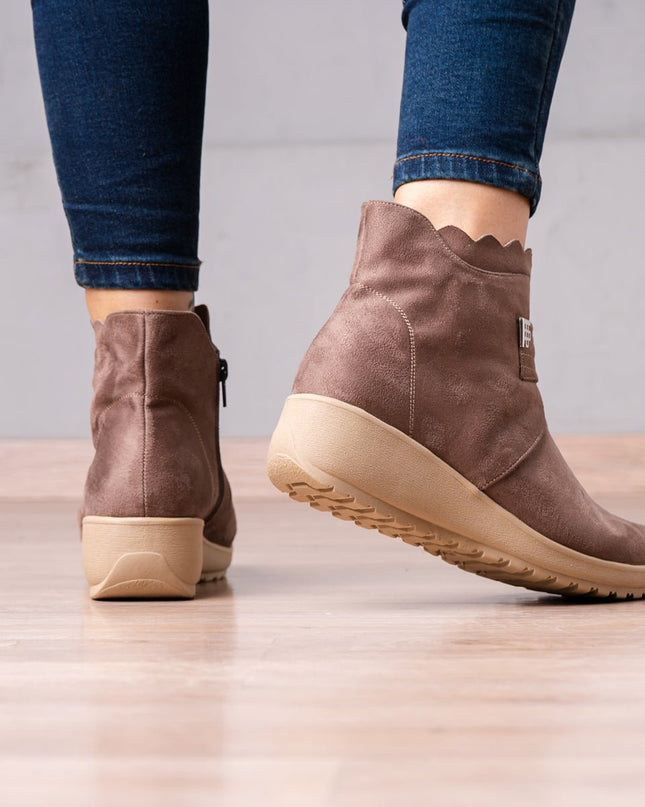 Botines Zury - Topo - Tienda Nébula
