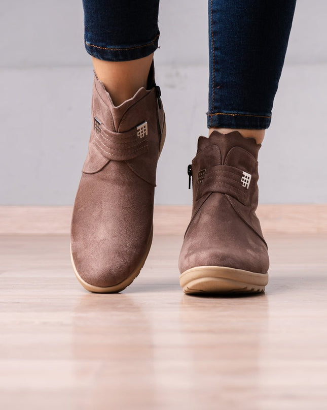Botines Zury - Topo - Tienda Nébula