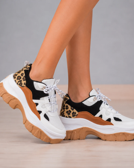 Zapatillas Urbanas Mujer breslavia - Negro y Blanco