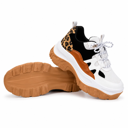 Zapatillas Urbanas Mujer breslavia - Negro y Blanco