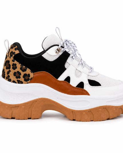 Zapatillas Urbanas Mujer breslavia - Negro y Blanco