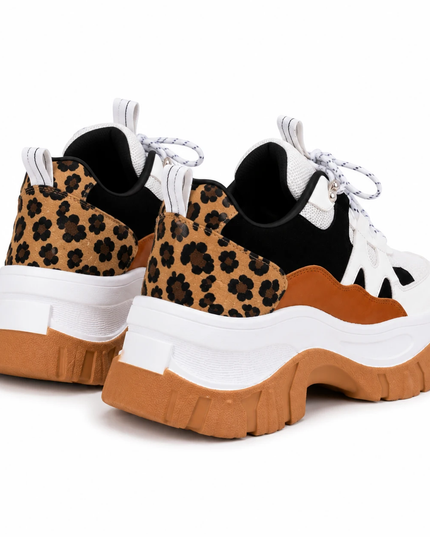 Zapatillas Urbanas Mujer breslavia - Negro y Blanco