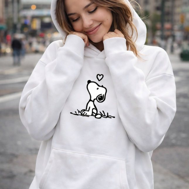 Polera Mujer - Snoopy Corazon