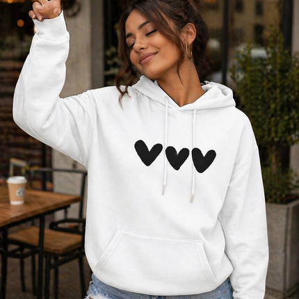 Polera Mujer - Tres Corazones