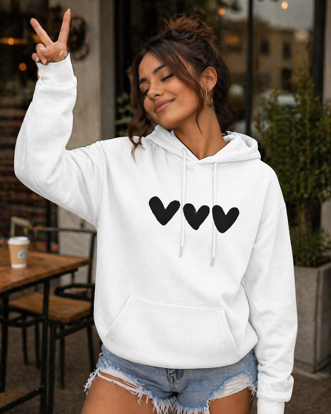 Polera Mujer - Tres Corazones
