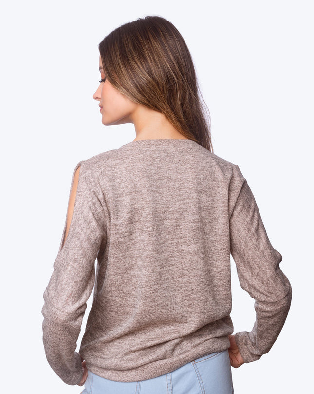 Chompa Elizz - Beige - Tienda Nébula