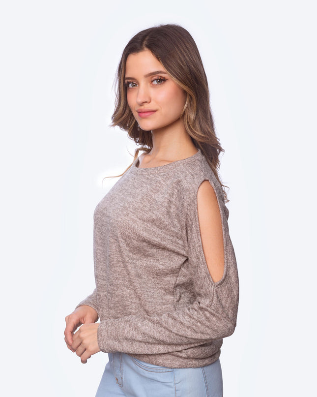 Chompa Elizz - Beige - Tienda Nébula