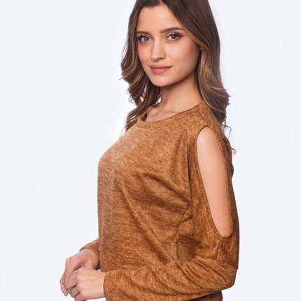 Chompa Elizz - Camel - Tienda Nébula
