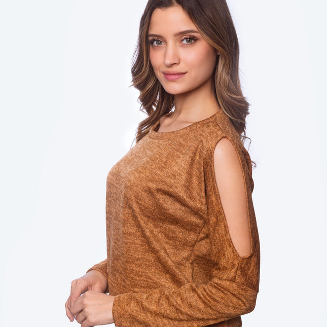 Chompa Elizz - Camel - Tienda Nébula