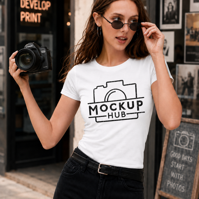 Polo Mujer - Mockup