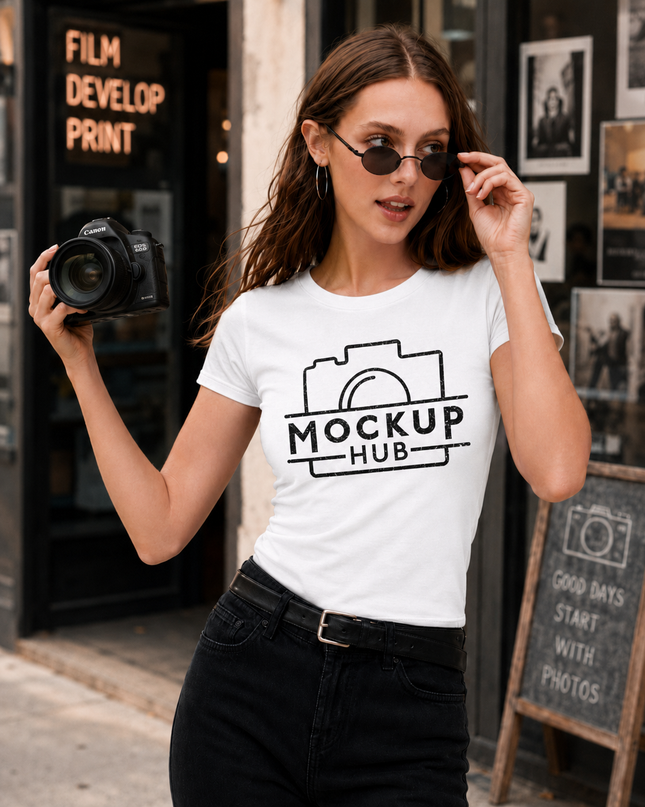 Polo Mujer - Mockup