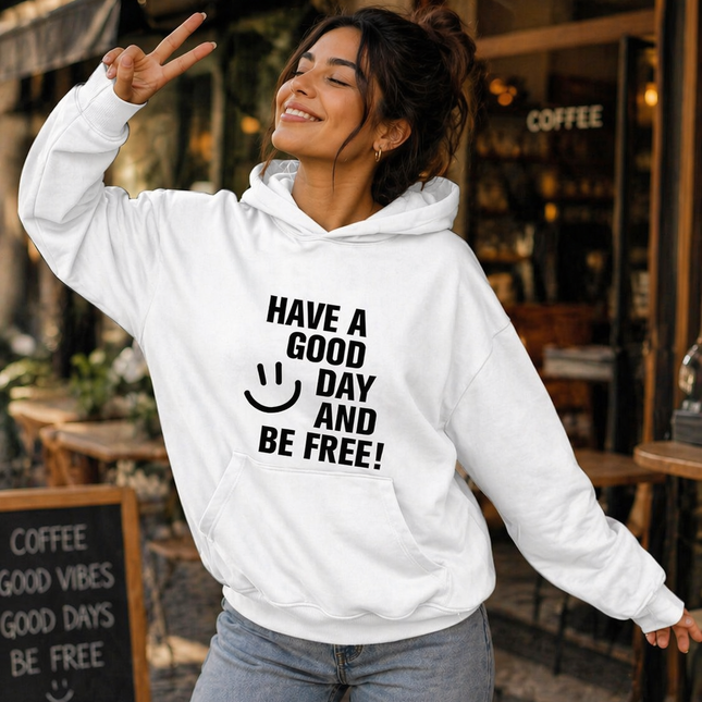 Polera Mujer -  Have a Good Day And Be Free!