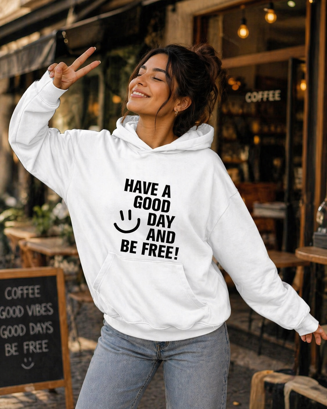 Polera Mujer -  Have a Good Day And Be Free!