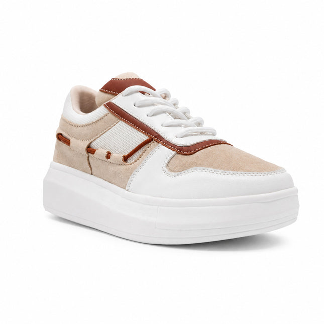 Zapatillas Urbanas Mujer Nova - Camel