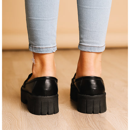 Mocasines Mujer Antalya - Negro
