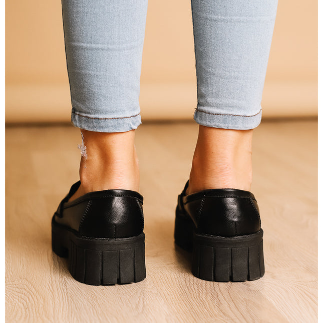 Mocasines Mujer Antalya - Negro