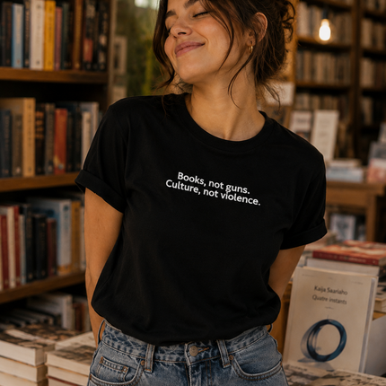 Polo Mujer - Books, not guns