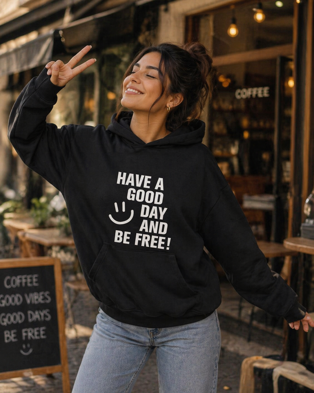 Polera Mujer -  Have a Good Day And Be Free!