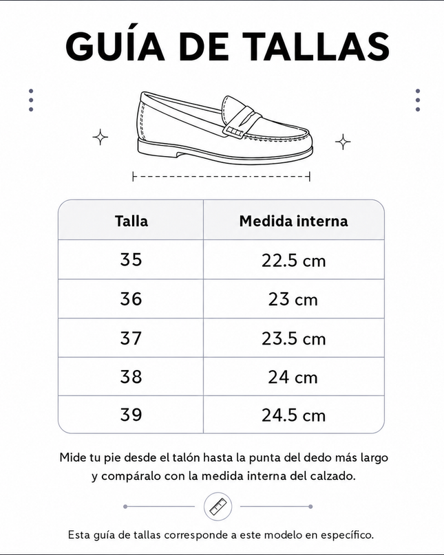 Mocasines Mujer Elan - Negro