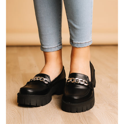 Mocasines Mujer Antalya - Negro