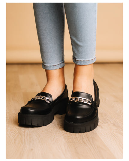 Mocasines Mujer Antalya - Negro