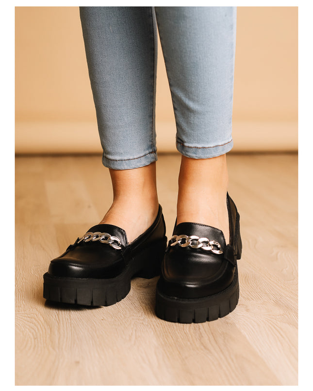 Mocasines Mujer Antalya - Negro