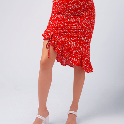 Falda Candy - Rojo - Tienda Nébula