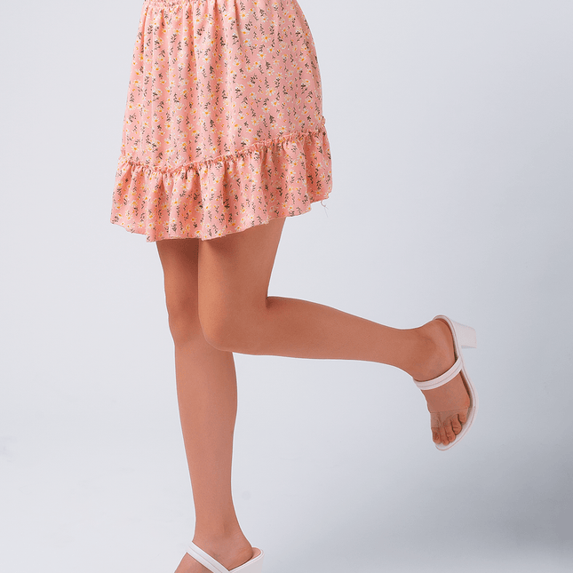Falda Natali - Palo Rosa - Tienda Nébula