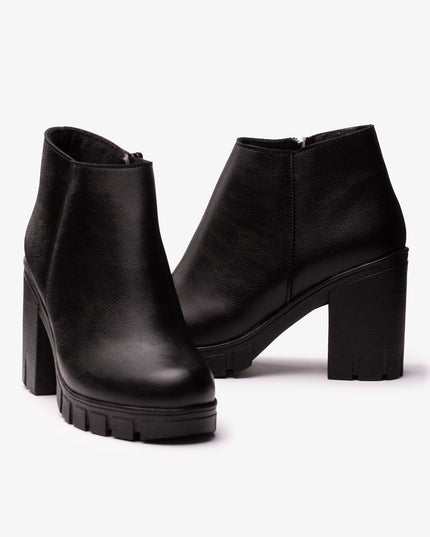 Botin Granada - Negro Cuero