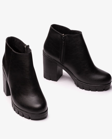 Botin Granada - Negro Cuero