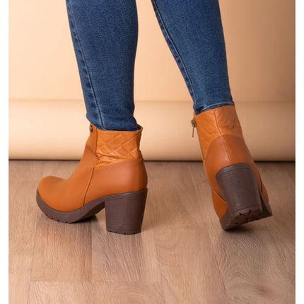 Botines Mujer Havre - Camel