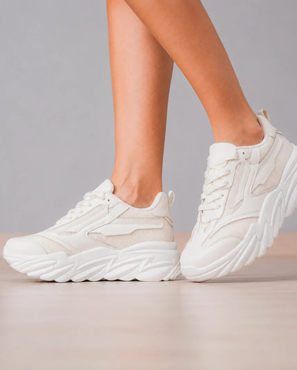 Zapatillas Urbanas Mujer Jackson - Blanco