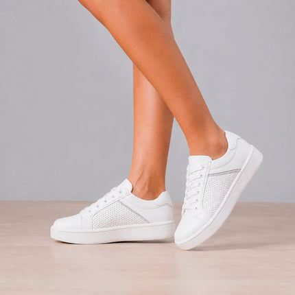 Zapatillas Urbanas Mujer Kano - Blanco