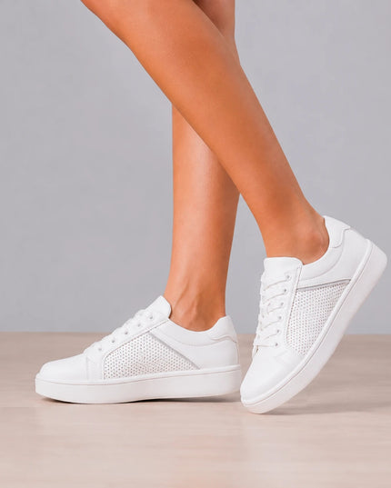 Zapatillas Urbanas Mujer Kano - Blanco