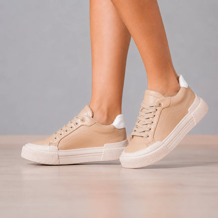 Zapatillas Urbanas Mujer khaleesi - Beige