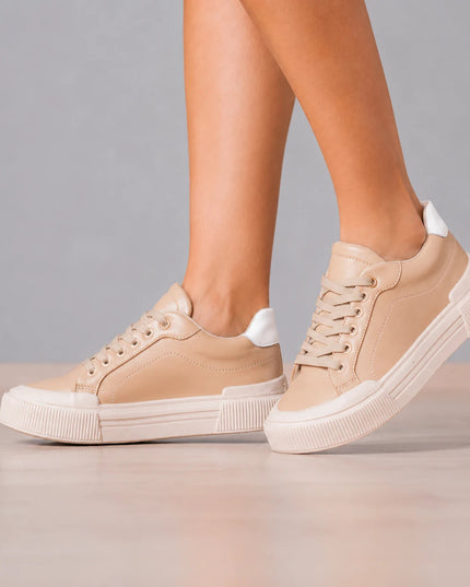 Zapatillas Urbanas Mujer khaleesi - Beige
