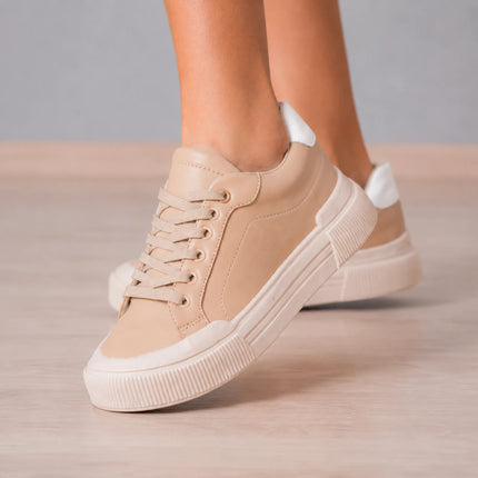 Zapatillas Urbanas Mujer khaleesi - Beige