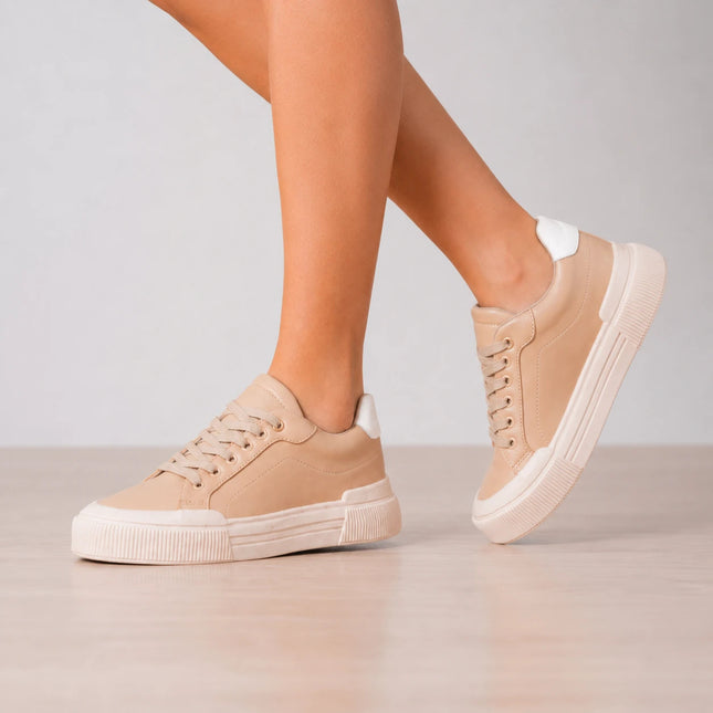 Zapatillas Urbanas Mujer khaleesi - Beige