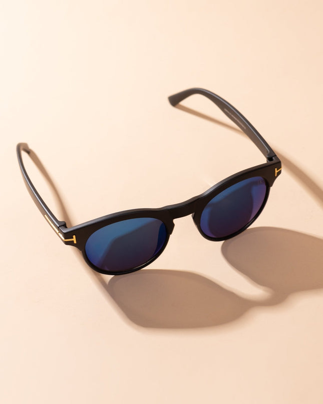 Lentes de Sol Urbano - IKSM 015 - Negro Azulado - Tienda Nébula