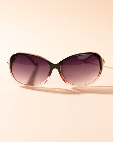 Lentes de Sol Urbano - IKSM 015 - Negro Rojizo - Tienda Nébula