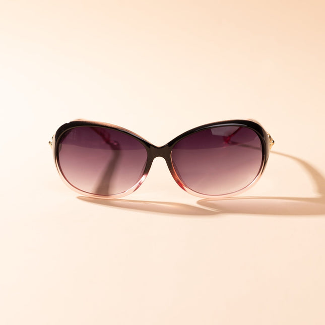 Lentes de Sol Urbano - IKSM 015 - Negro Rojizo - Tienda Nébula