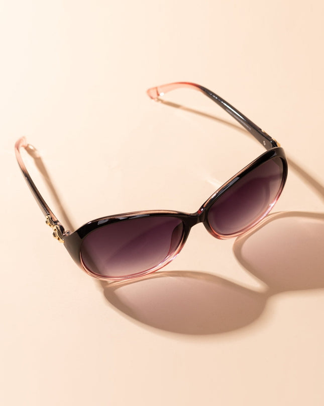 Lentes de Sol Urbano - IKSM 015 - Negro Rojizo - Tienda Nébula