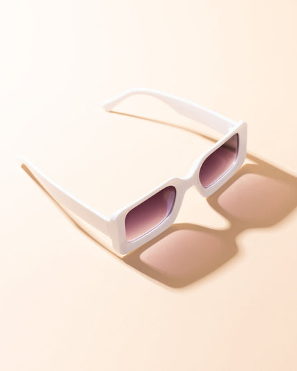 Lentes de Sol Urbano - M - LIA007 - Blanco 1 - Tienda Nébula
