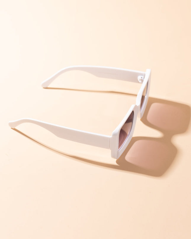 Lentes de Sol Urbano - M - LIA007 - Blanco 1 - Tienda Nébula